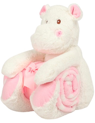 M-MM606-Hippo With Blanket